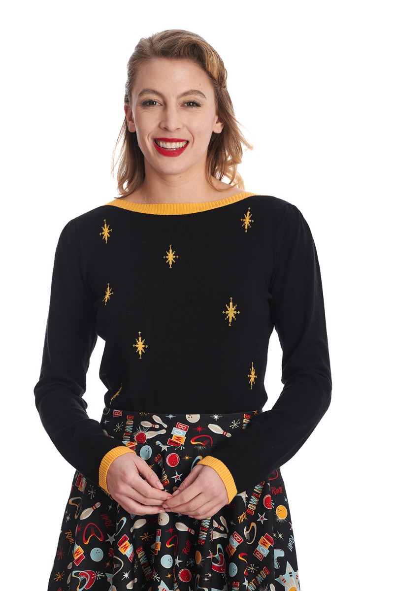 Star Strike Jumper Zwart