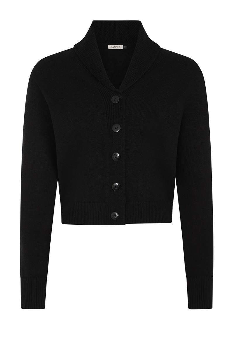 Violet Cardigan Zwart
