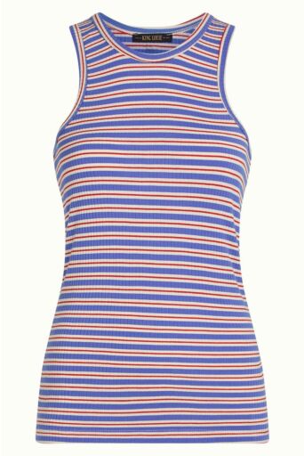 Elvira Camisole Surf Stripe Blauw