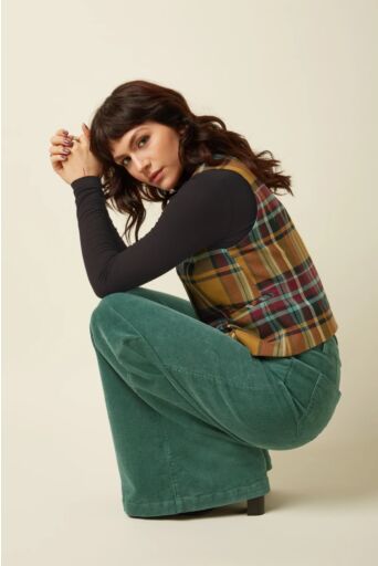 Peppa Broek Corduroy Matcha Groen