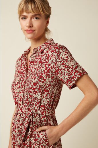 Olive Kleedje Paradis Chili Rood