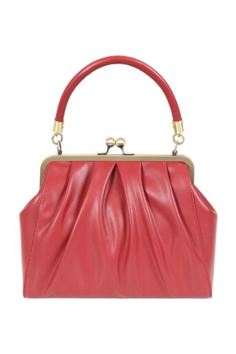 Scarlet Handtas Dieprood