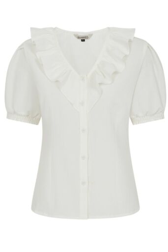 Blouse Ruches Wit