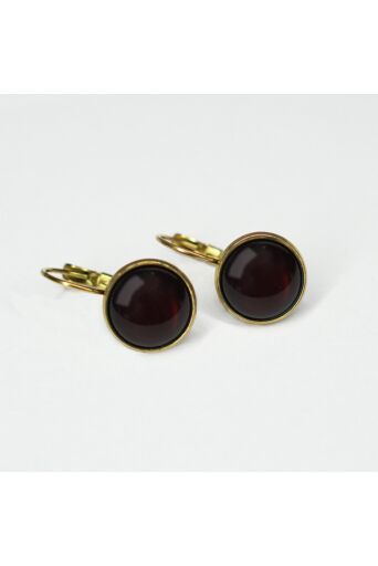Dots Maroon Red