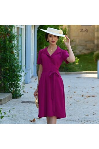 Peggy Wrap Kleedje Mulberry