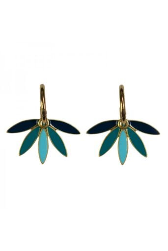 Gemma Oorbellen Teal