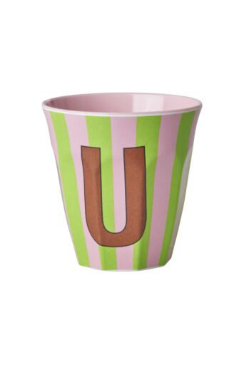 Melamine Beker Alfabet U