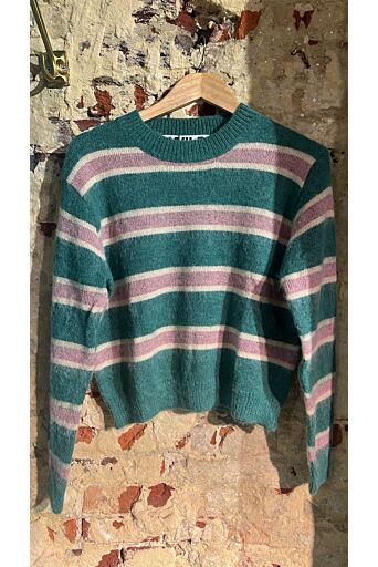 Jumper Gestreept Groen