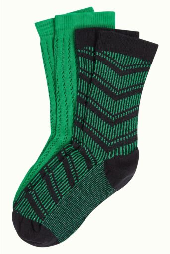 Socks 2-Packs Dynasty Groen