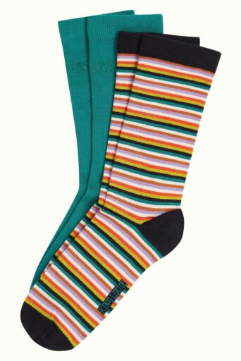 Socks 2-Pack Millie Groen