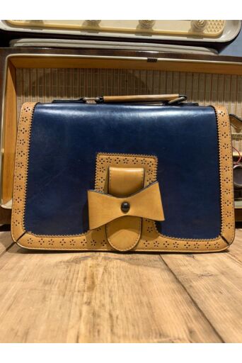 Vintage Scandel Bag in Blauw
