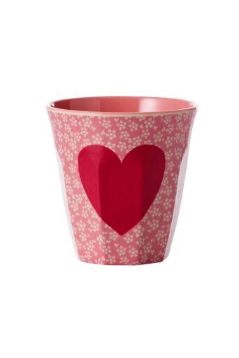 Melamine Cup with Heart