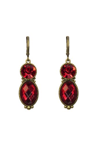 Tosca Earrings Rood Facet