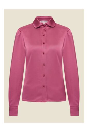 Classic Blouse Essenza Satin Roze