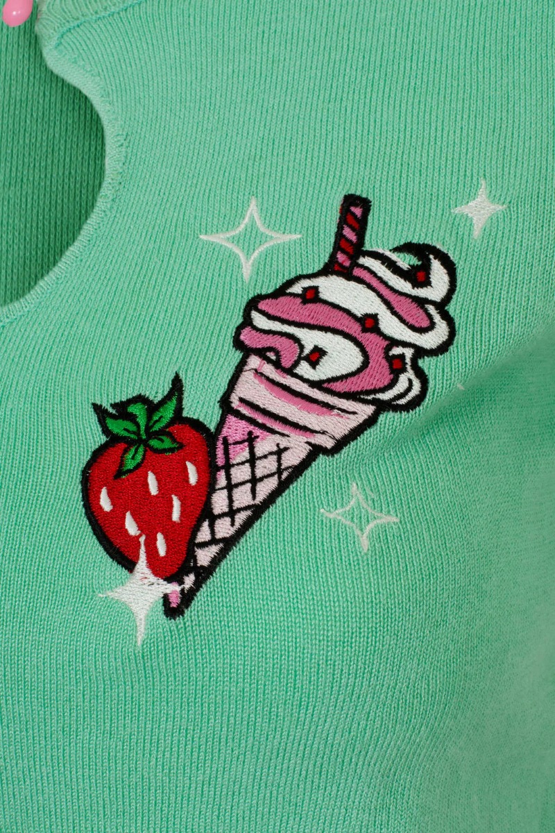 Sugar Rush Top Green