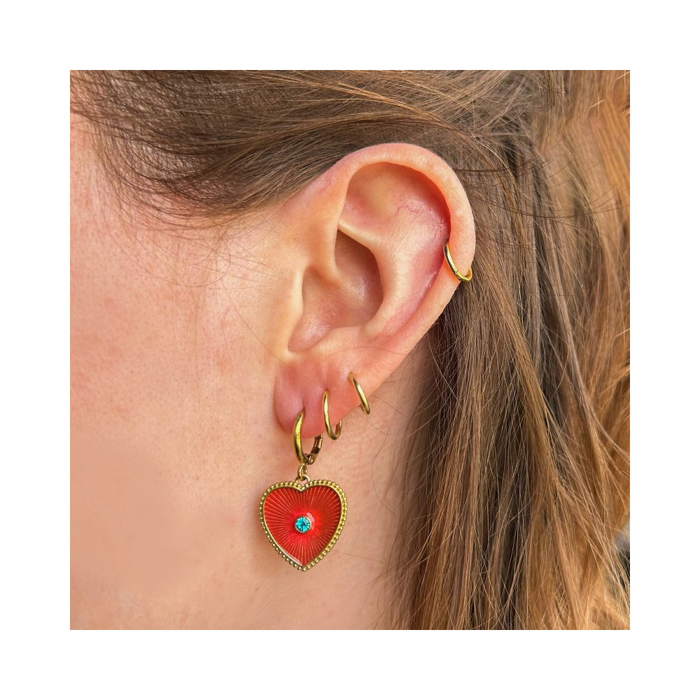 Je-m aime Oorbellen Bloodorange