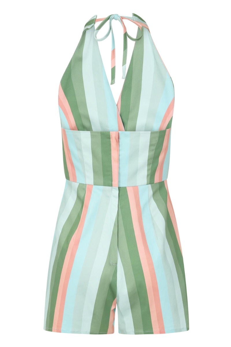 Imogen Stripes Playsuit Multicolor