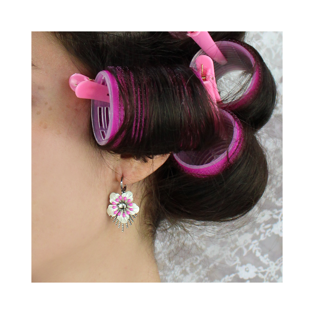 Raio Oorbellen Pearl/Pink