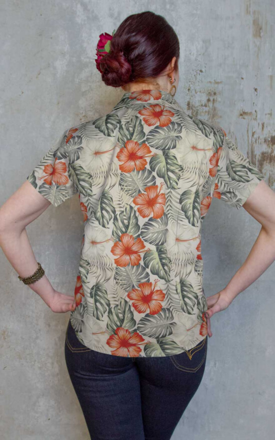 Blouse Hawaiien Rock