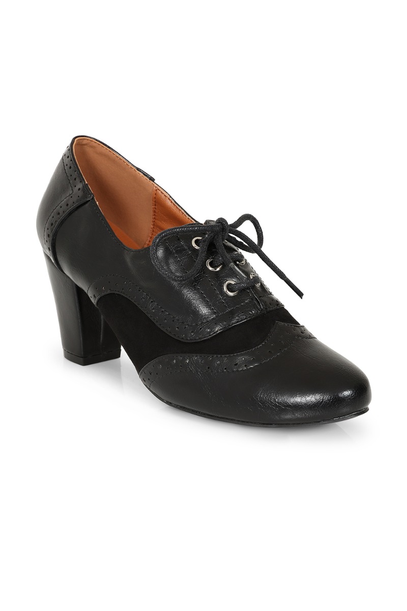 Savile Brogue Schoenen Zwart