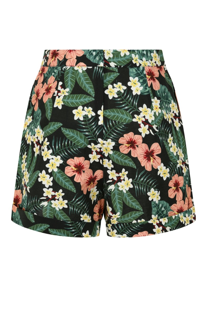 Maya Tropical Shorts Groen