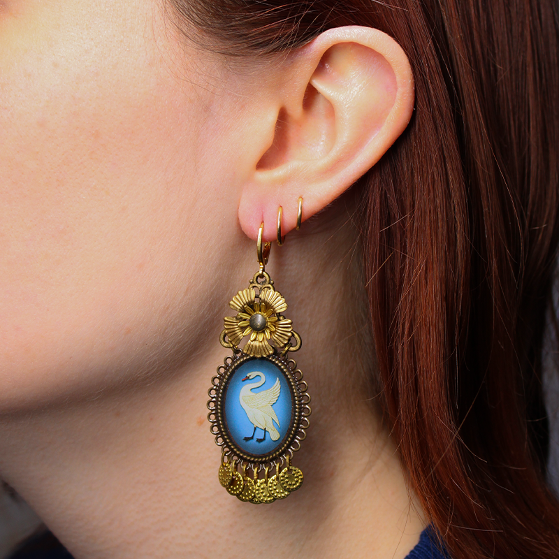 Swanlake Earrings